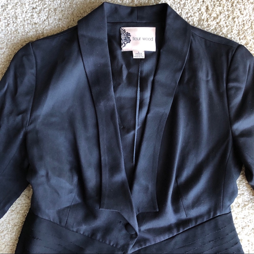 Anthropologie Black blazer